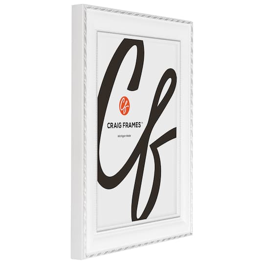 2 Pack: Craig Frames Victoria White & Silver Picture Frame